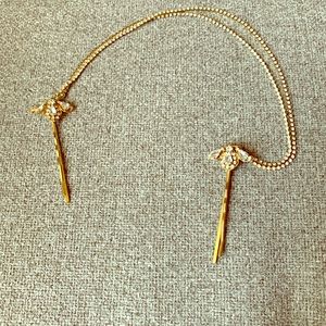 Rhinestone bridal headpiece